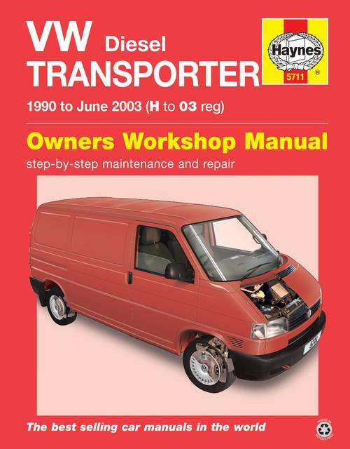 Haynes 5711 VW Diesel Transporter 1990 to 2003 Repair Manual