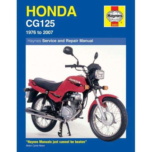 Haynes 0433 Honda CG 125 (1976 to 2007) Repair Manual