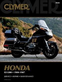 Clymer M504 Honda  GL1200 (1984 to 1987) Repair Manual