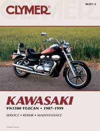 Clymer M357-2 Kawasaki Vulcan 1500 (1987 to 1999) Repair Manual