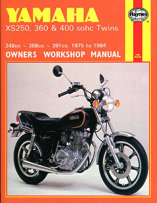 Haynes 0378 Yamaha XS250, 360 and 400 SOHC Twins (1975 to 1984) Repair Manual