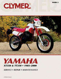 Clymer M480-3 Yamaha XT350 and TT350 (1985 to 2000) Repair Manual