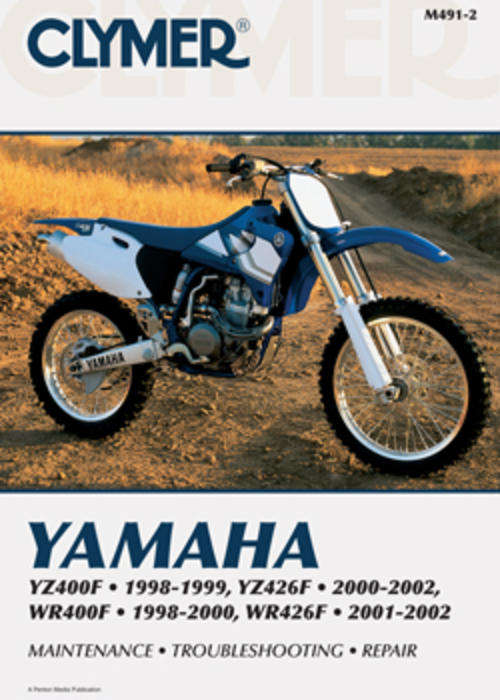 Clymer M491-2 Yamaha YZ400F, YZ426F, WR400F and WR426F (2000 to 2002) Repair Manual
