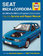 Haynes 3571 Seat Ibiza and Cordoba {SA VW Polo} 1993 to 1999 Repair Manual