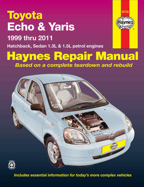 Haynes 92732 Toyota Yaris & Echo 1999 to 2011 Repair Manual
