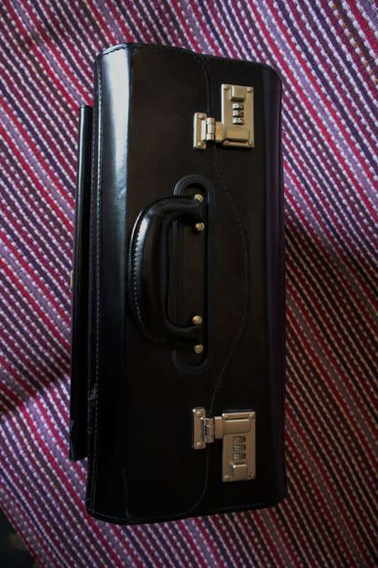 Gino De Vinci business / Pilot PVC leather case