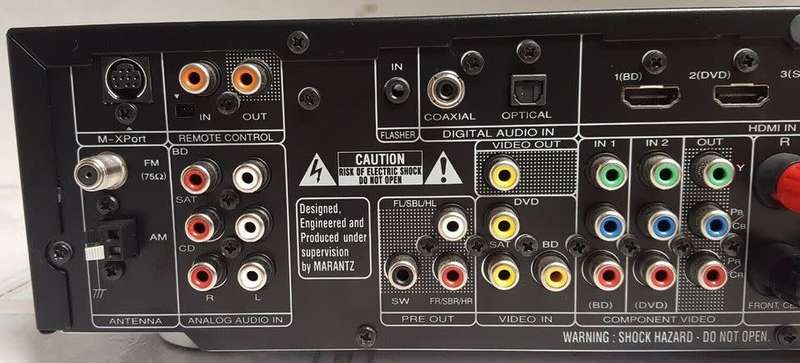Marantz NR1402 Slimline AV Receiver  |  5-channel  |  3D-ready HDMI switching  |  READ DESCRIPTION!
