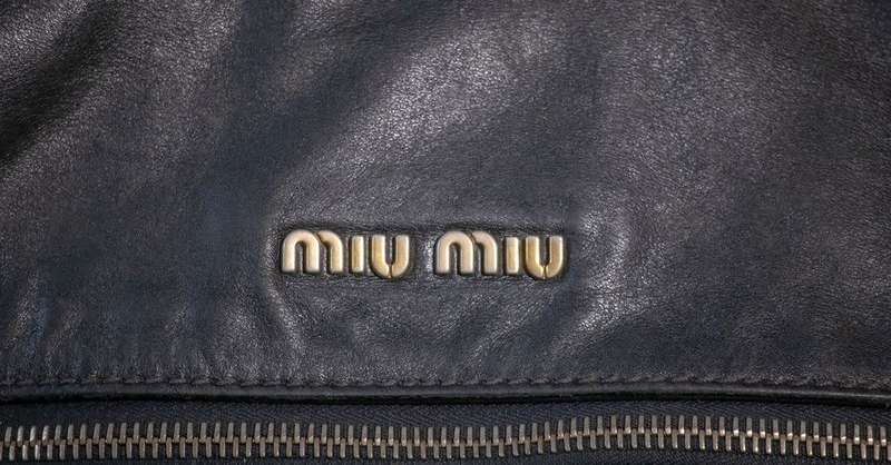 MIU MIU VITELLO LUX BOW BAG