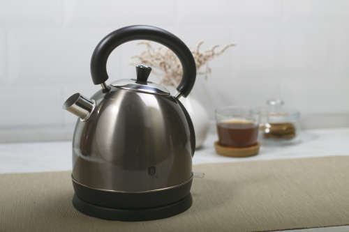 Berlinger Haus 1.7L Stainless Steel Electric Kettle - Carbon Metallic (SECOND HAND)