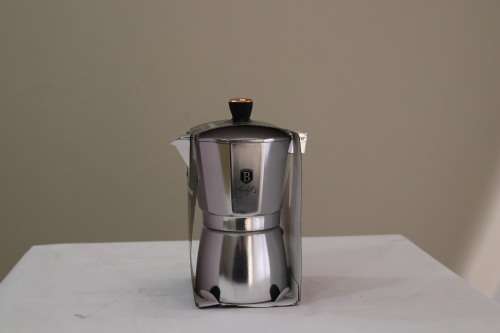 Berlinger Haus 6 Cup Aluminium Coffee Maker - Moonlight (REFURBISHED)(NO HANDLE)