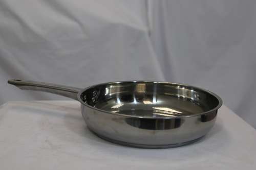 CHUKBOK - Heavy Bottom Stainless Steel Induction Ready Cookware 24cm Fry pan + Lid (Display Item)