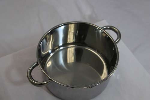 CHUKBOK - Heavy Bottom Stainless Steel Induction Ready Cookware Casserole 16 cm + Lid (Display Item)