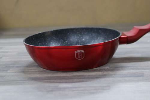 Berlinger Haus - 24cm Metallic Line Marble Coating Induction Deep Fry Pan(SECOND HAND)(NO LID)