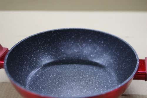 Berlinger Haus - 24 cm Shallow Pot Burgundy Metallic Line (SECOND HAND)