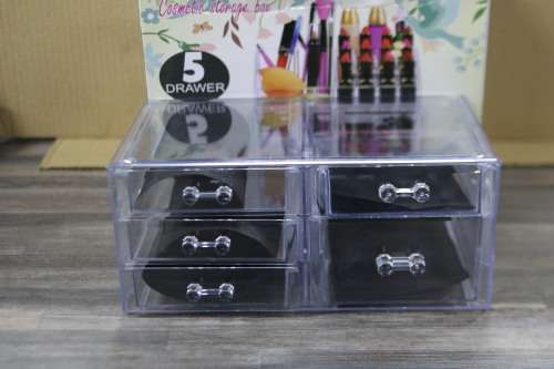 Cosmetic Organiser - 5 Drawer (Second hand)