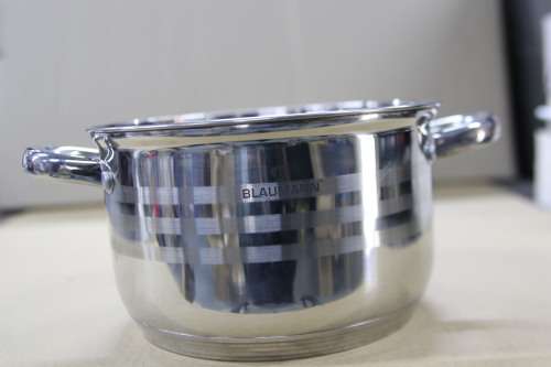Blaumann 26cm Stainless Steel Stock Pot Gourmet Line(SECOND HAND)(NO LID)
