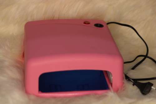 36w Gel Curing UV Nail Dryer Lamp - Pink (Display Item)