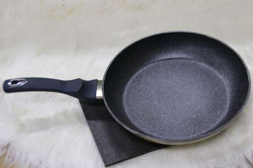 BERLINGER HAUS 28CM MARBLE COATING FRYPAN- AQUAMARINE(SECOND HAND)(FADED COLOUR)