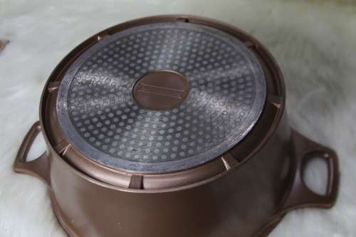 Royalty Line - 28cm Marble Coated Casserole - Copper (Second hand)