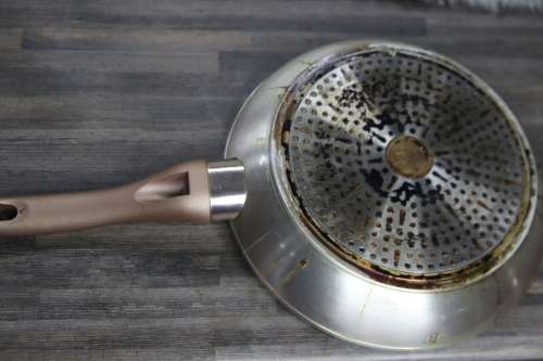 BERLINGER HAUS 28CM MARBLE COATING FRY PAN- CARBON(SECOND HAND)