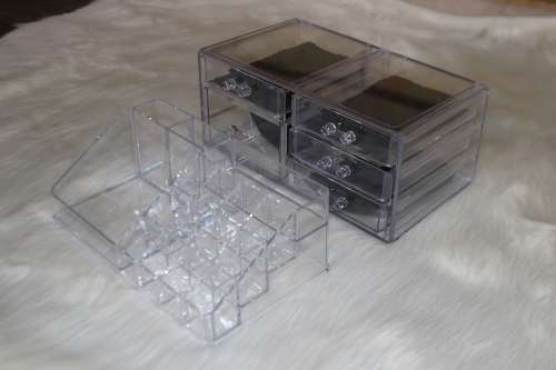 5 Drawers For Jewellery Cosmetics Makeup Box