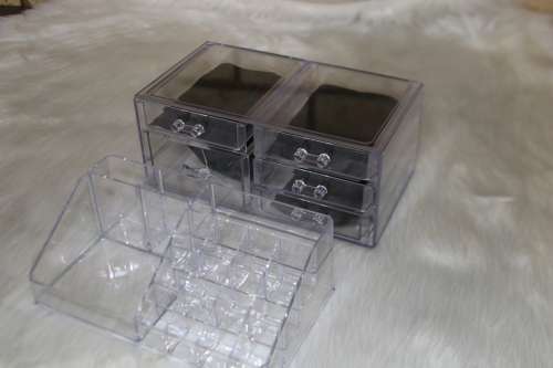 5 Drawers For Jewellery Cosmetics Makeup Box