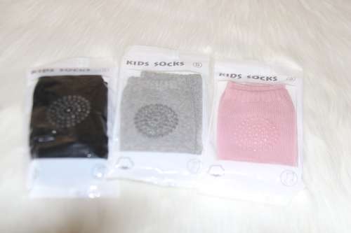 2 Pack Baby Knee Pads Protectors Toddler Crawling Socks Guards