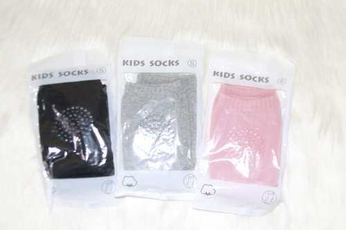 2 Pack Baby Knee Pads Protectors Toddler Crawling Socks Guards