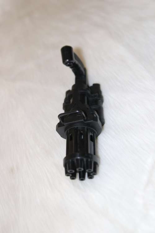 Playful Panda Automatic Electric Bubble Mini Machine Gun Toy