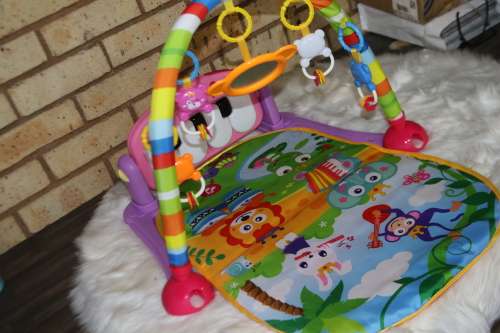Baby Play Gym Piano Fitness Rack Mat