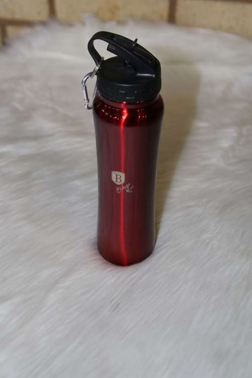 Berlinger Haus 500ml Stylish Sport Flask Bottle - Burgundy Metallic
