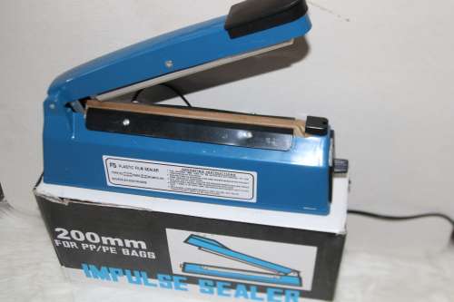 200mm Electric Impulse Sealer for PP/PE Bags Plastic
