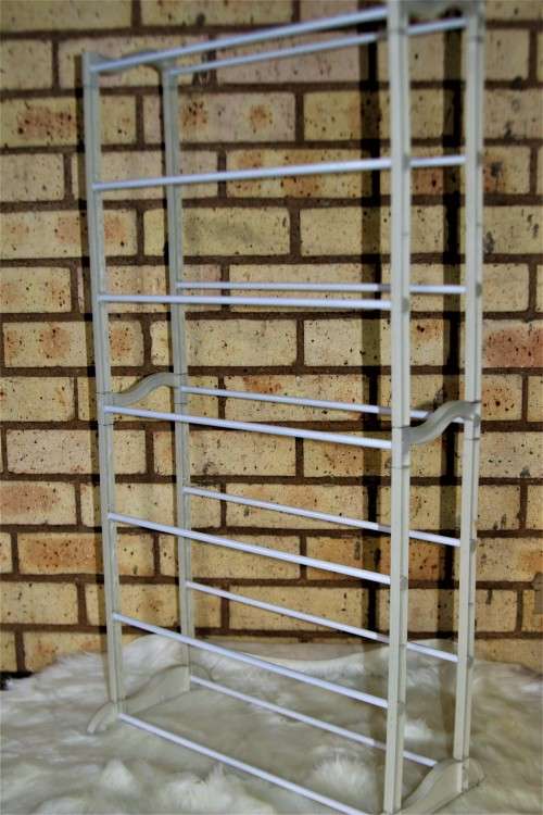 Shoe Rack - 7 Tier White