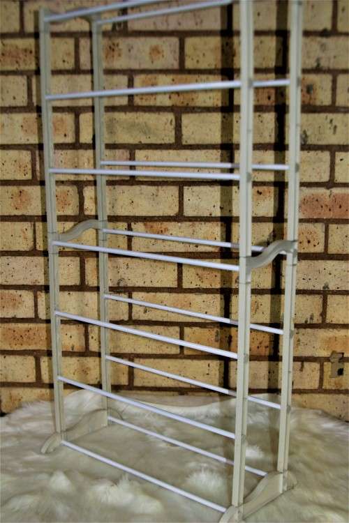 Shoe Rack - 7 Tier White