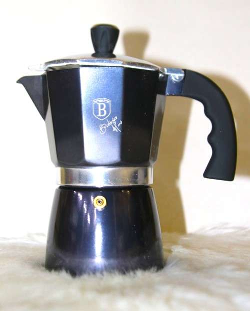 Berlinger Haus 6 Cup Stainless Steel Coffee Maker - carbon pro