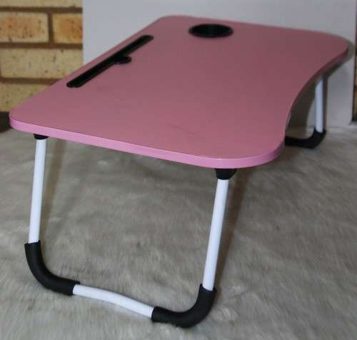 Portable Foldable Laptop Stand Desk - pink