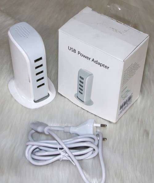 5 Port USB Adapter 20W 4A Travel Wall Rapid Charger Station Hub