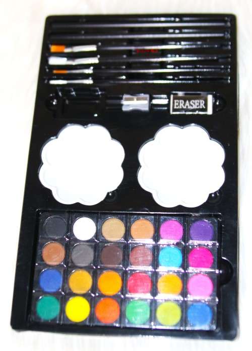 Unicorn Art Set with Aluminum Box for Kids - (145Piece) - blue