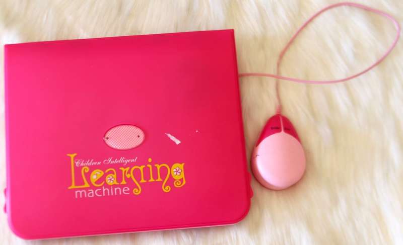 Kids Inteligent Learning Laptop - Pink
