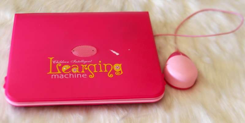 Kids Inteligent Learning Laptop - Pink