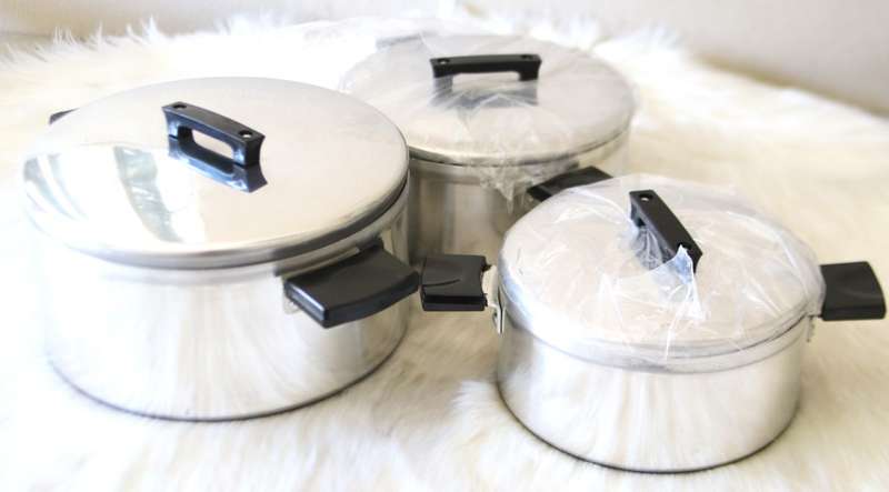 6 Piece Aluminum Cookware Set