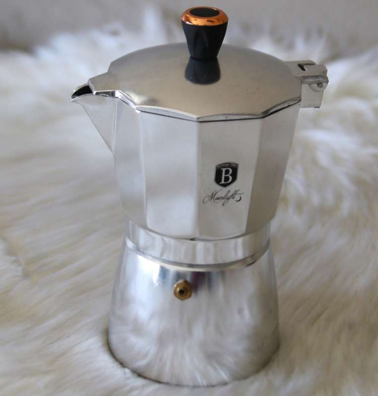 Berlinger Haus 6 Cups Aluminium Coffee Maker - Moonlight Collection