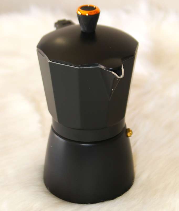 Berlinger Haus 6 Cups Aluminium Coffee Maker - Black Rose Collection
