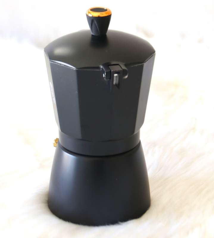 Berlinger Haus 6 Cups Aluminium Coffee Maker - Black Rose Collection