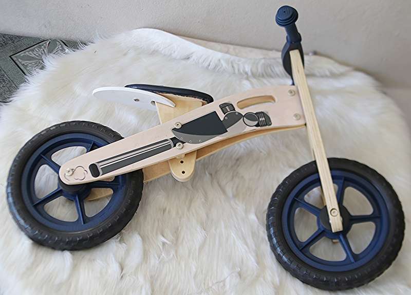 kinderline wooden bike