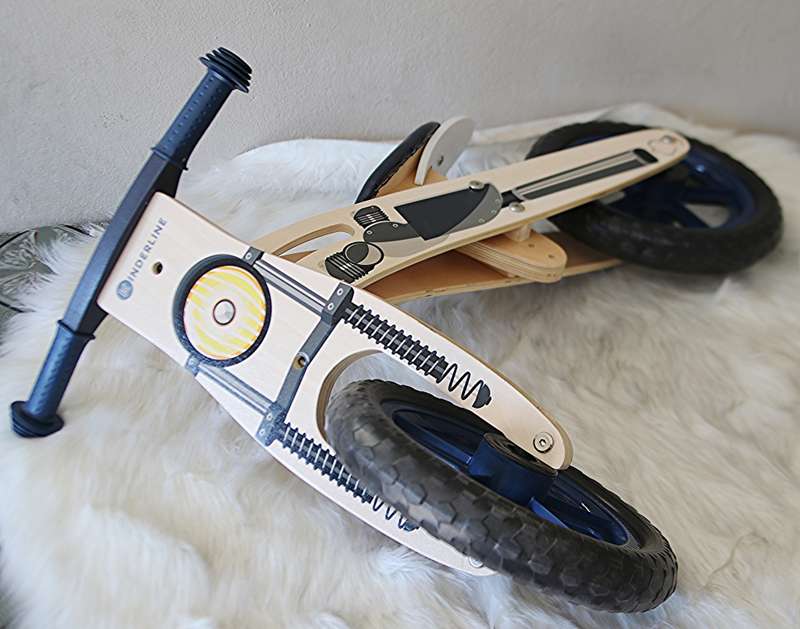 kinderline wooden bike