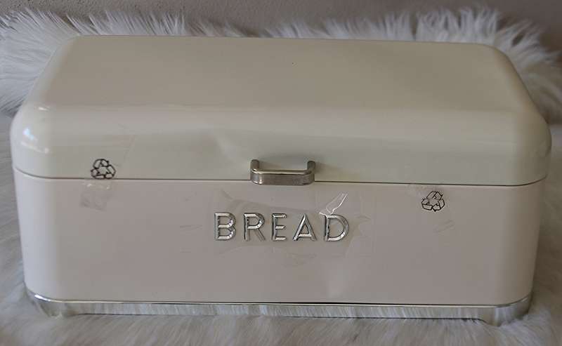Deluxe Edition Breadbin with 3Pcs Canister Set - Cream