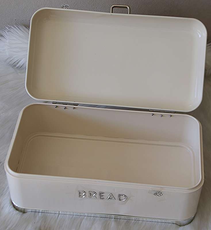 Deluxe Edition Breadbin with 3Pcs Canister Set - Cream