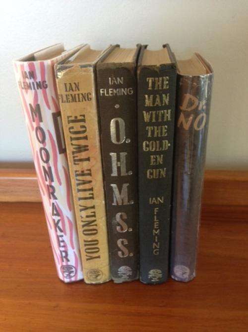 Ian Fleming 1st Editions, set of 5, to be sold as a lot