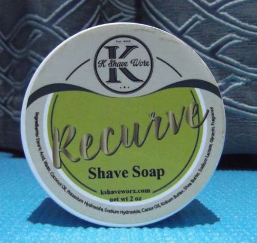 K Shave Worx Recurve Shave Soap
